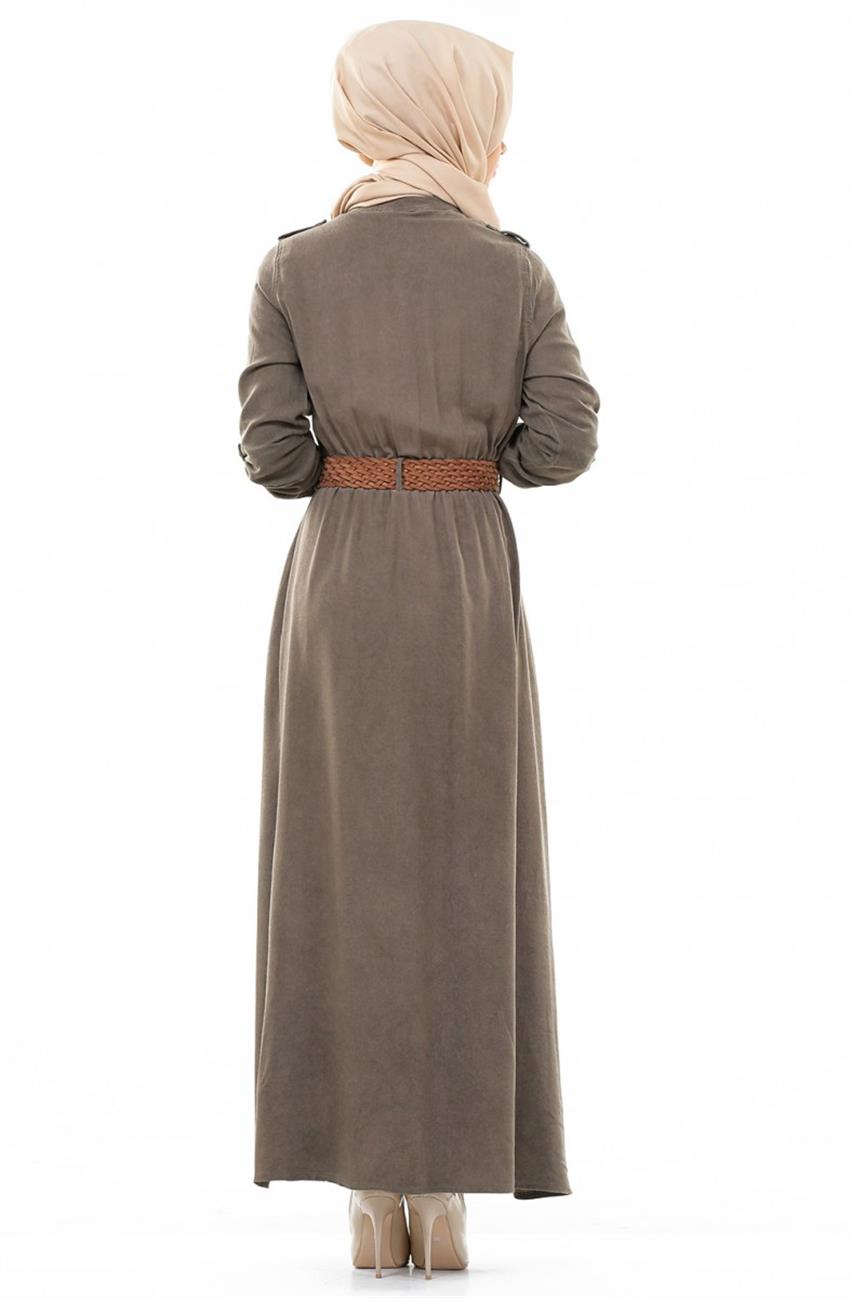 Dress-Açik Brown 4094-09