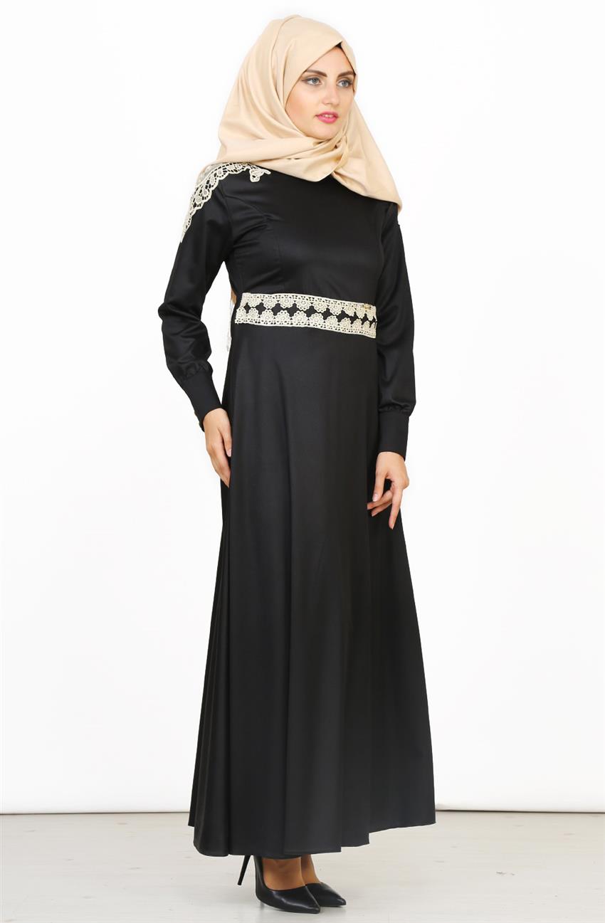 Evening Dress Dress-Black 6269-01