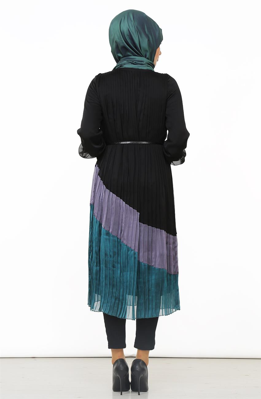 Dress-Koyu Lilac Z3554-56