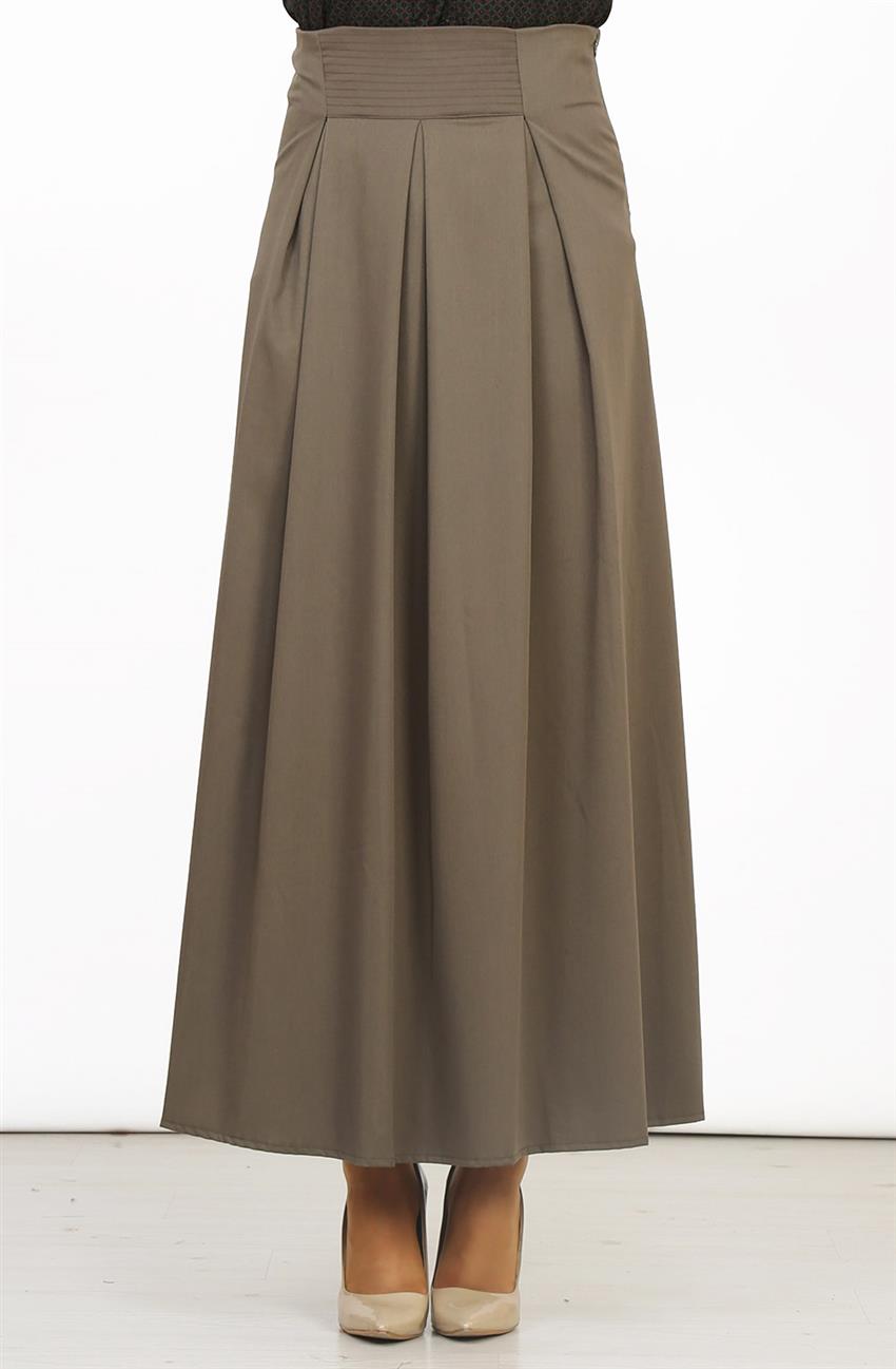 Skirt-Khaki 8002-27