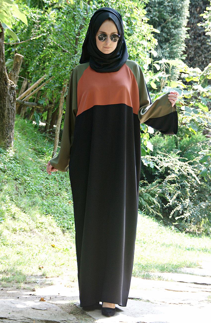 Dress-Black Khaki 45987-0127
