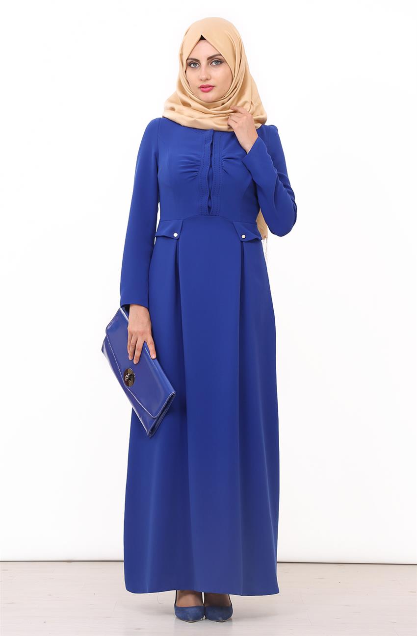 فستان-أزرق غامق ar-3502-47