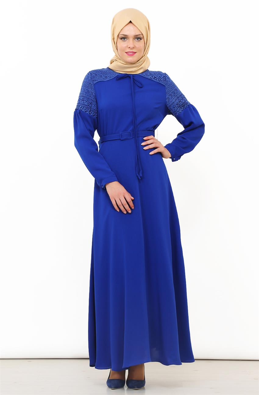 فستان-أزرق غامق ar-8001-47