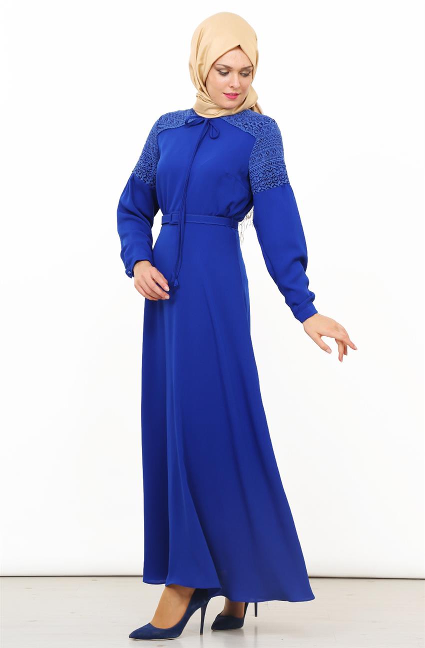 فستان-أزرق غامق ar-8001-47