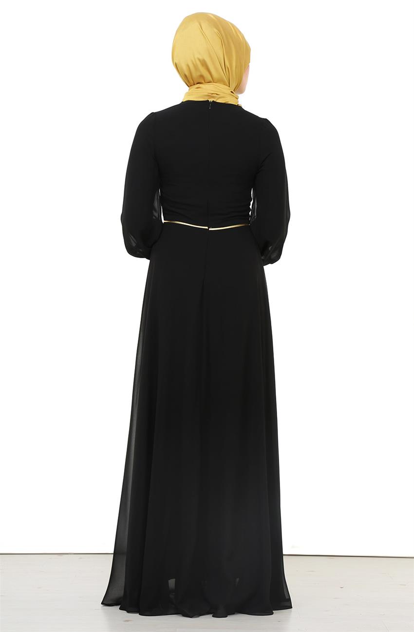 Evening Dress Dress-Black 2030-01
