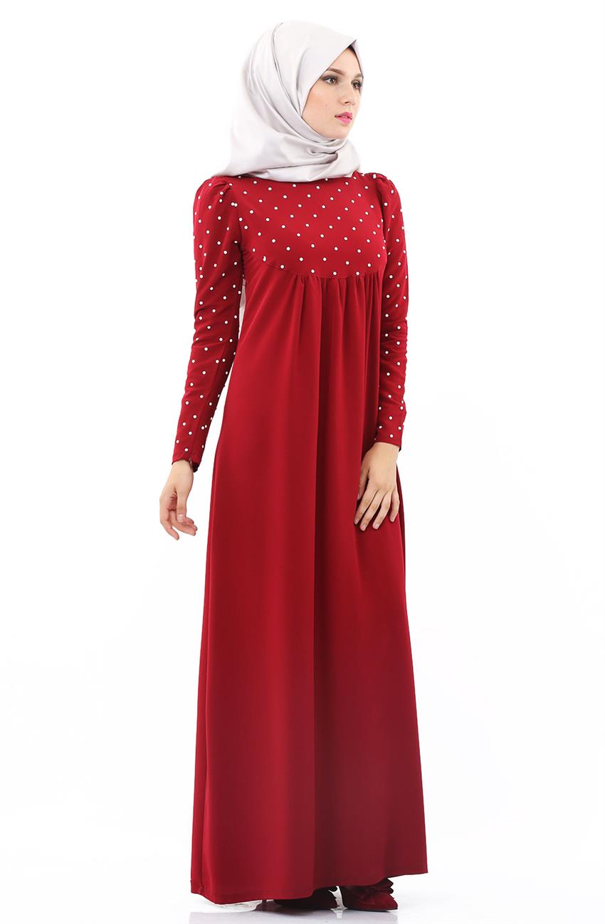 Dress-Claret Red E-600-67