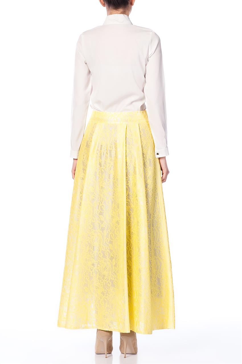 Fazeal Skirt-Yellow E001-29