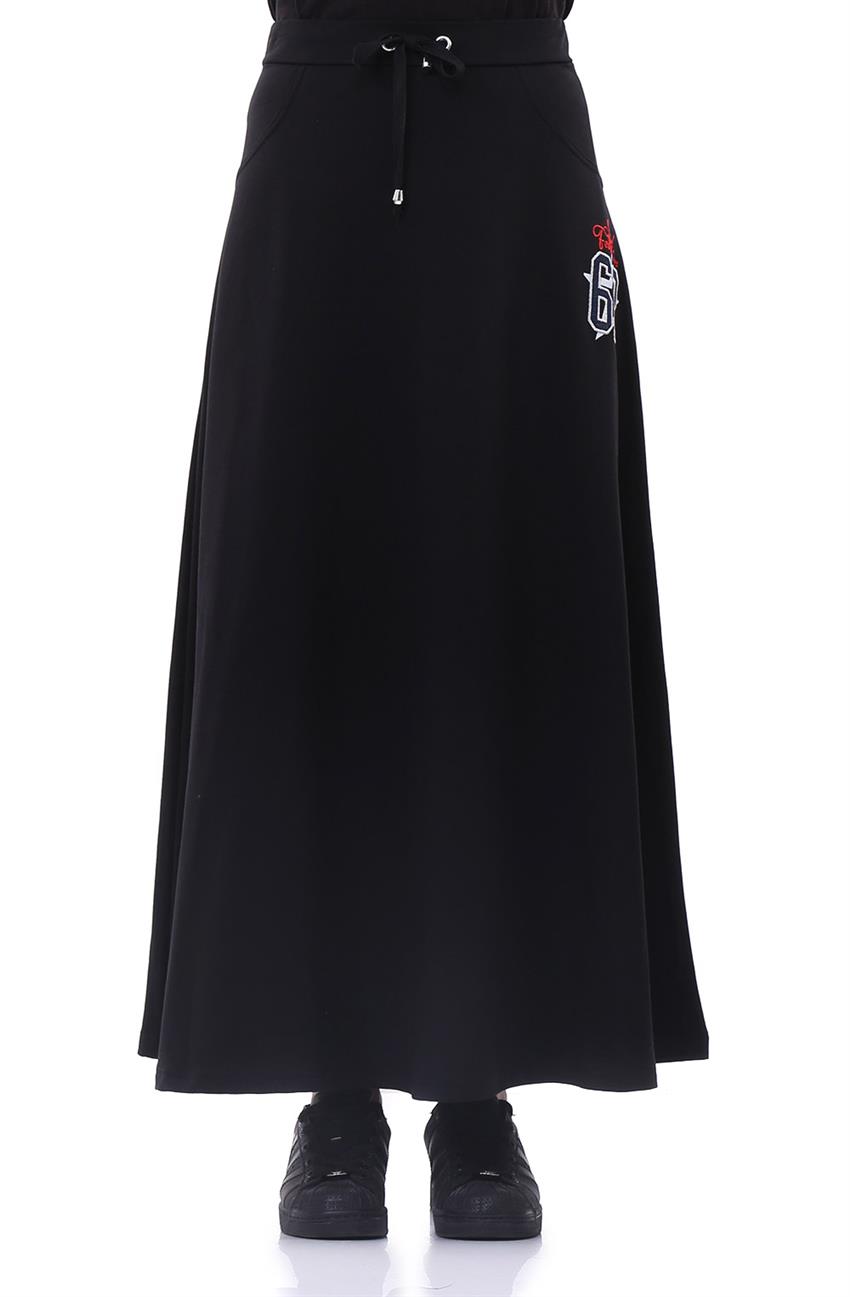 Star Skirt-Black