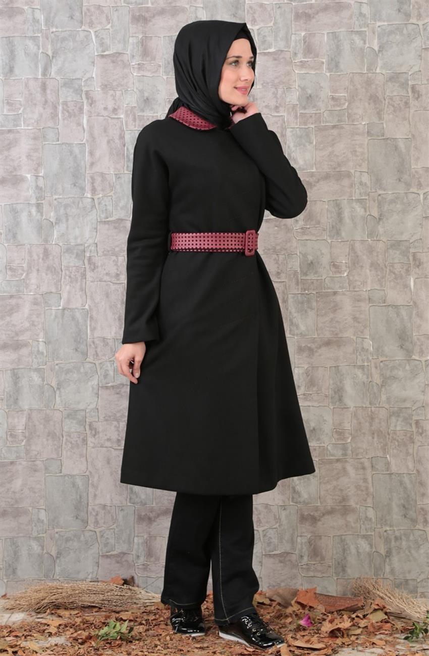 Tuğba Outerwear-Black E1151-09
