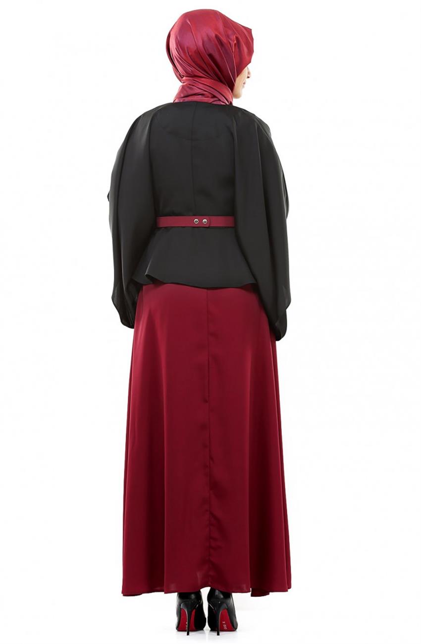 Tuğba Suit-Claret Red D7170-30