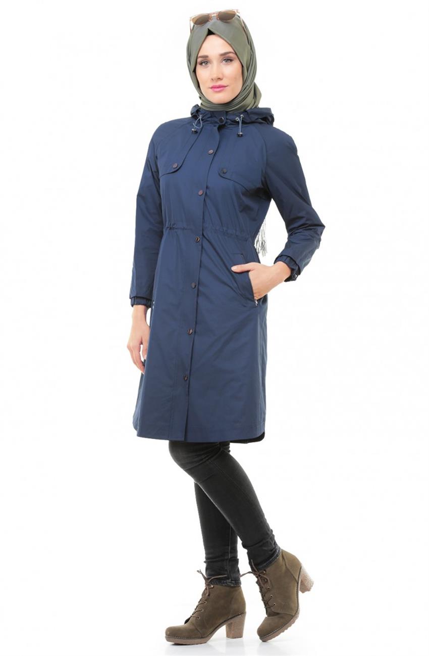 Raincoat Cap-Navy Blue G7099-08