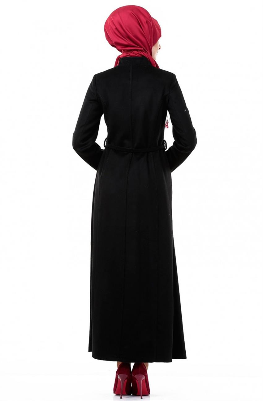 Tuğba Outerwear-Black E5213-09