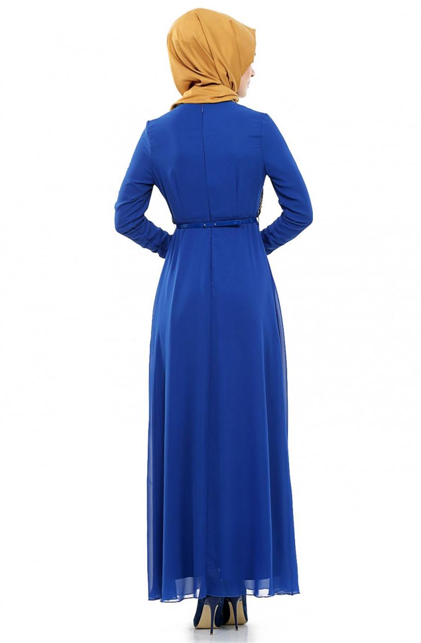 فستان سهرة فستان-أزرق غامق ARM432-47