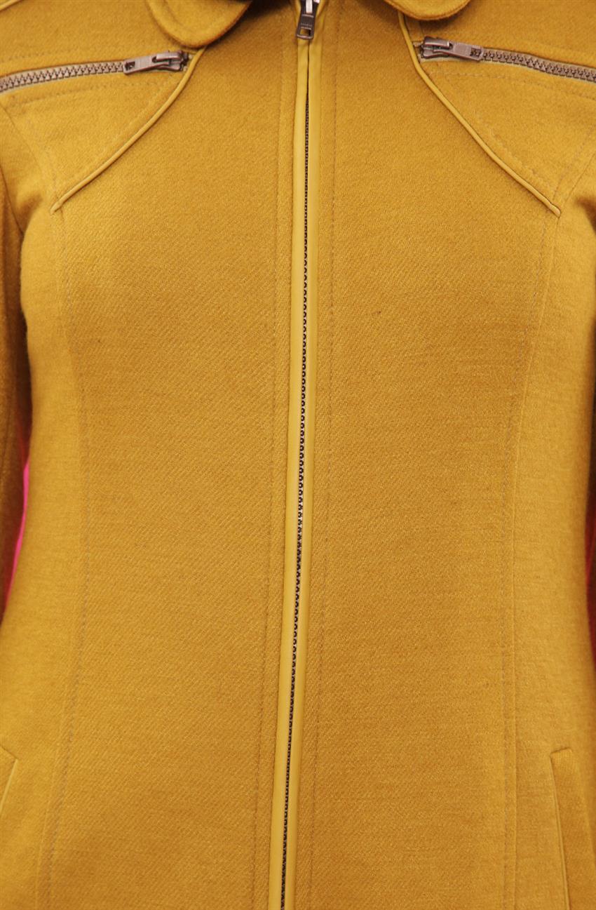 Outerwear-Mustard T3073-50