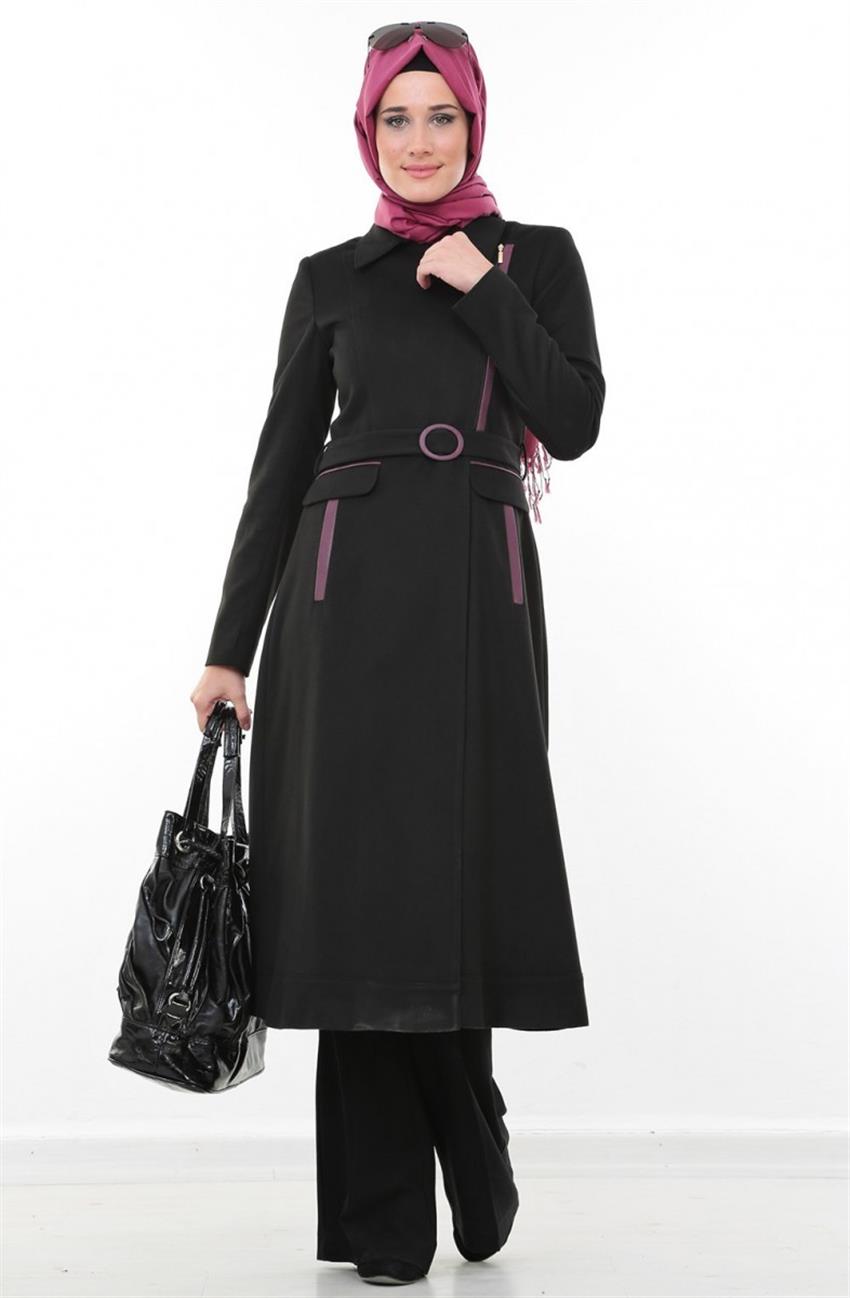 Tuğba & Venn Outerwear-Black 5184-09