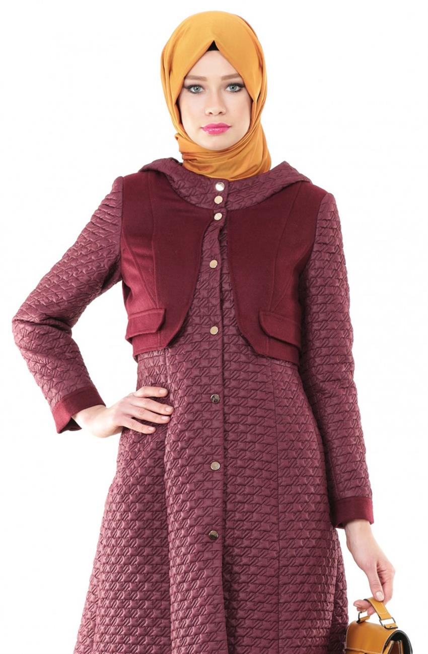 Coat-Claret Red DO-A5-54004-26