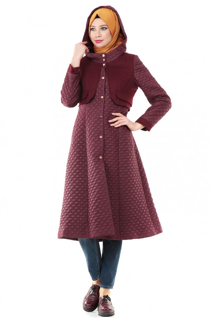 Coat-Claret Red DO-A5-54004-26