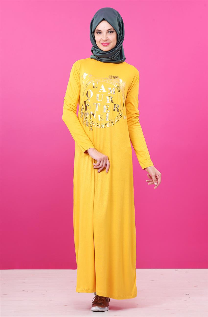 Dress-Mustard 8019-55
