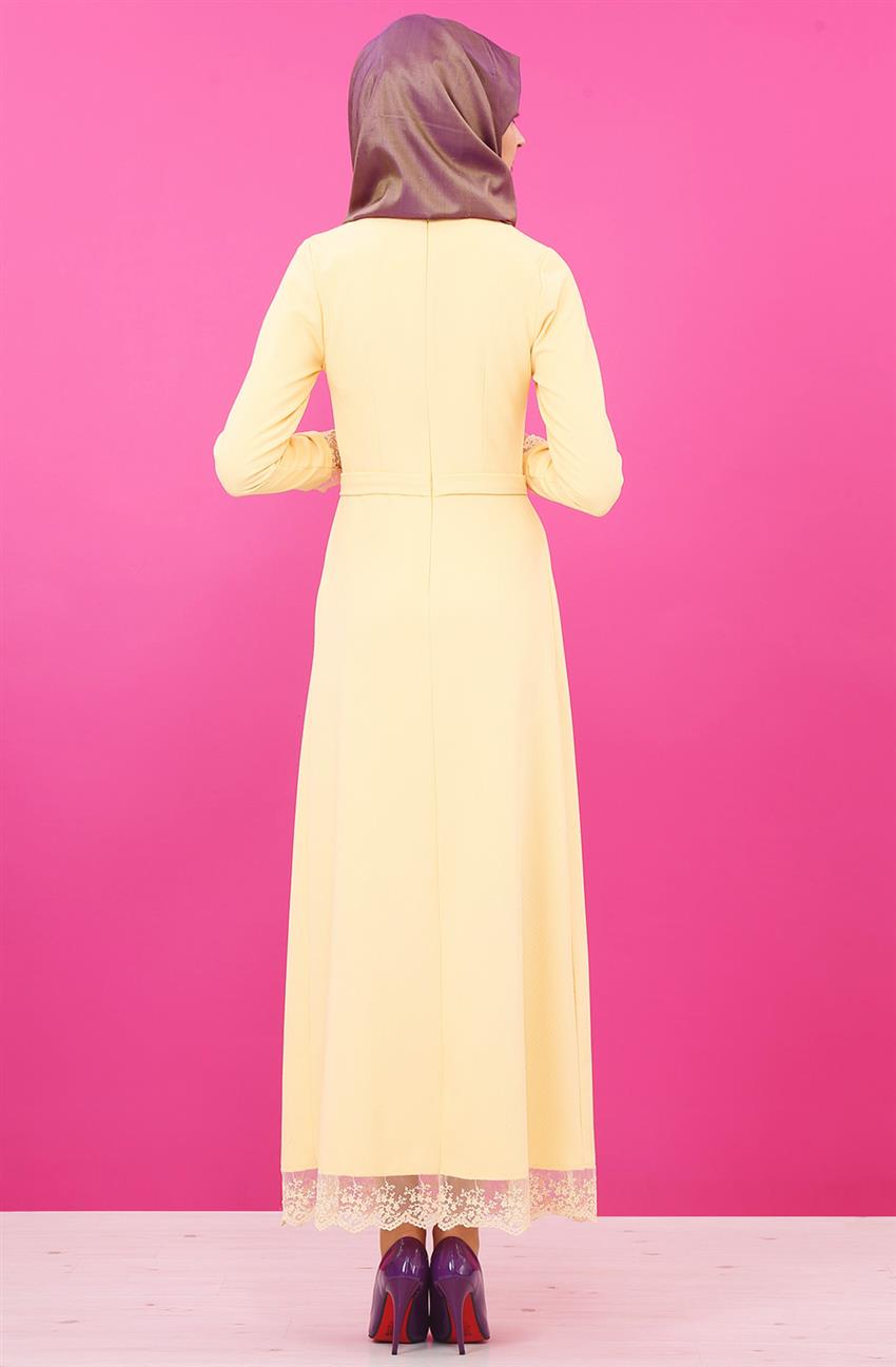 فستان-أصفر ar-8014-29