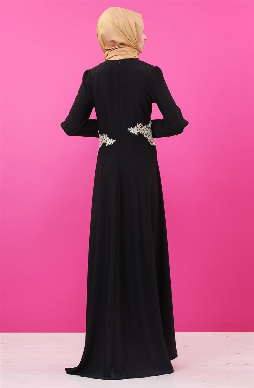 فستان سهرة فستان أسود ar-9013-01
