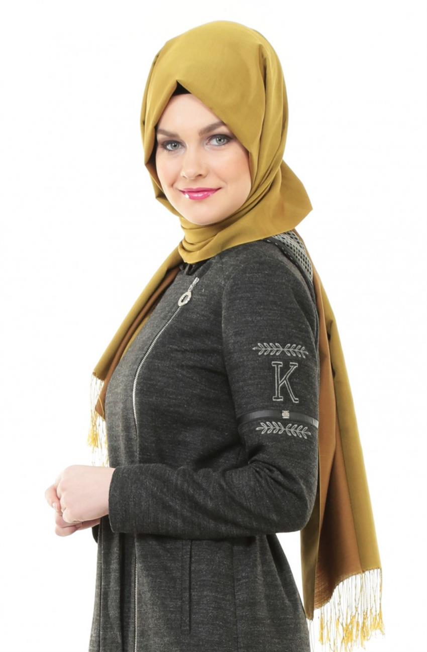 Kayra Abaya-Black KA-A5-25164-12