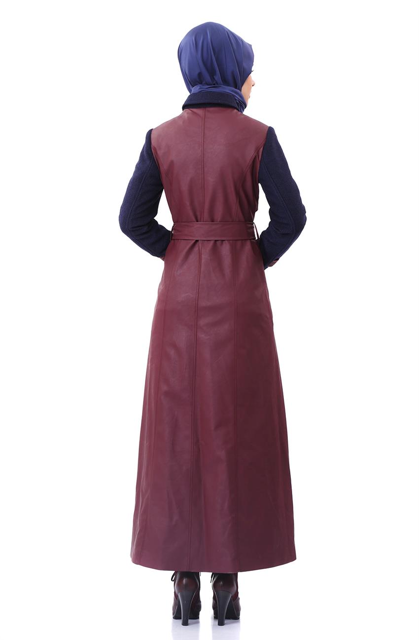 Topcoat-Claret Red Navy Blue DO-A5-55109-2611