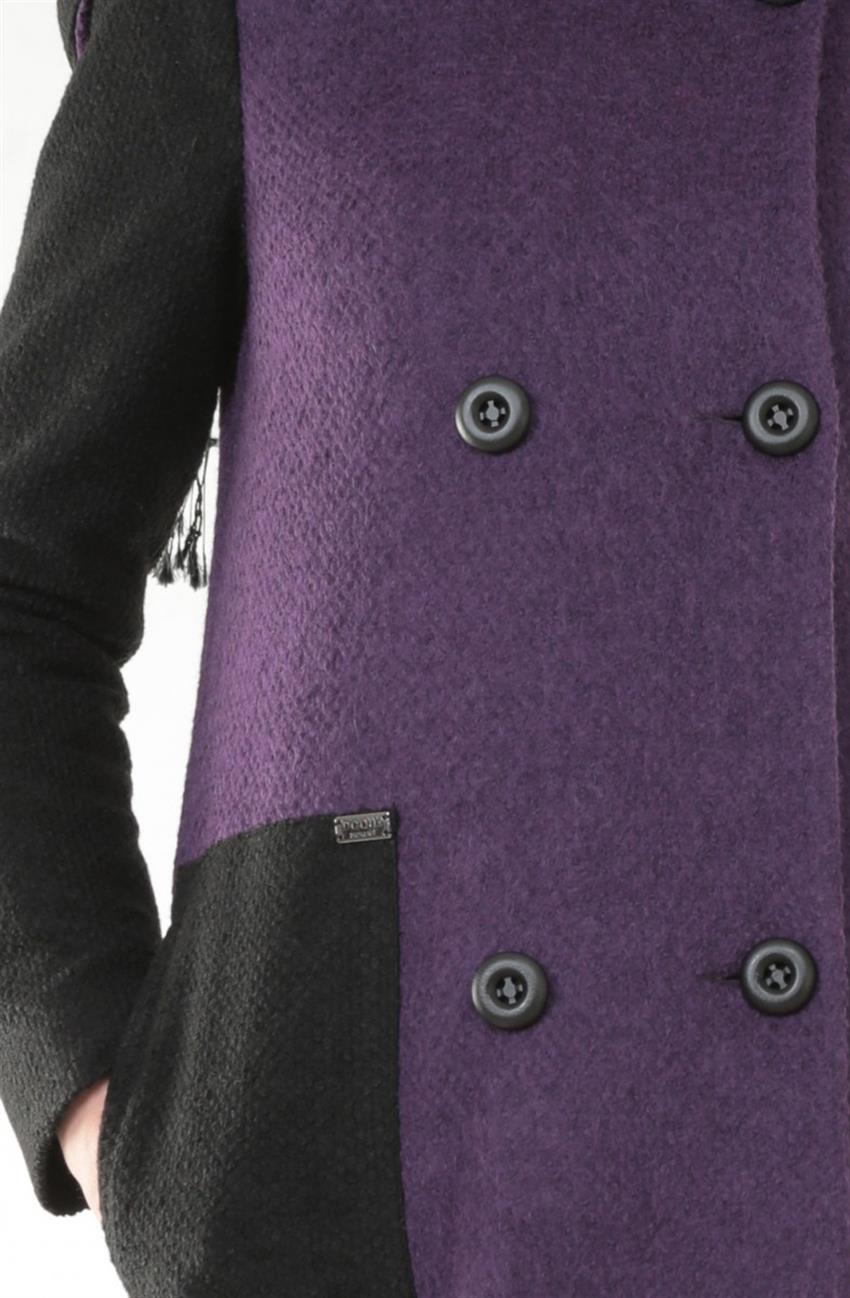 Doque Coat-Purple DO-A5-57002-24