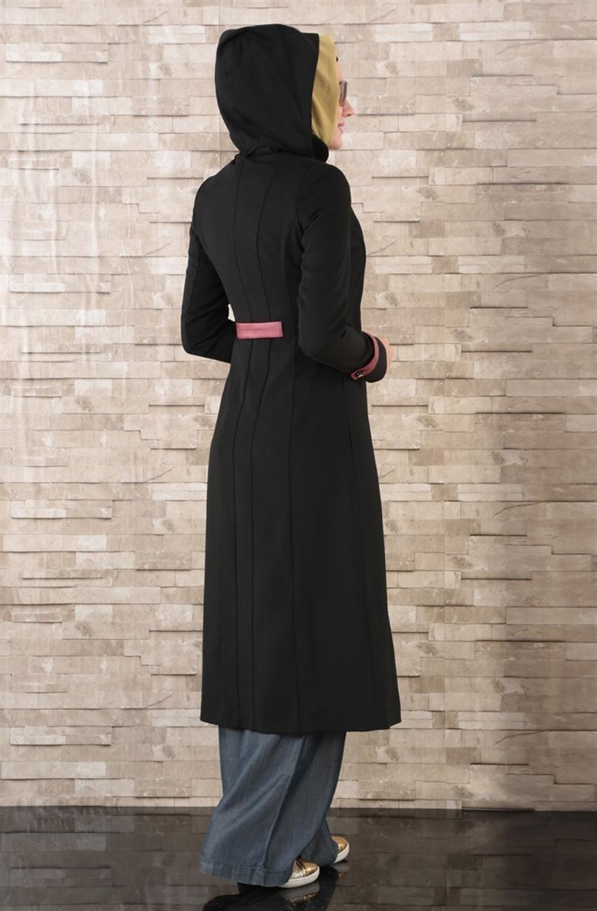 Tuğba & Venn Outerwear-Black C1167-09
