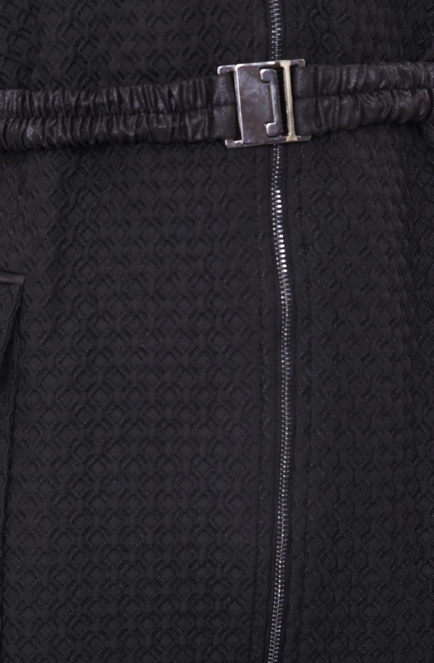 Nihan Outerwear-Black T2082-09