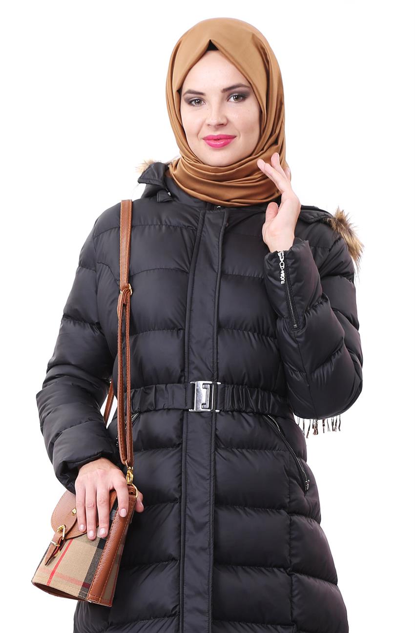 Tuğba & Venn Outerwear-Black G9002-09