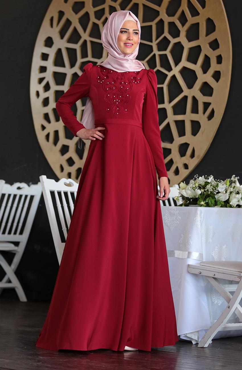 Dress-Claret Red 2043-67