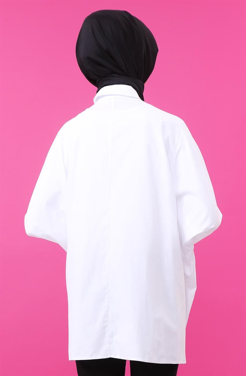 Shirt-White KA-B6-11028-02