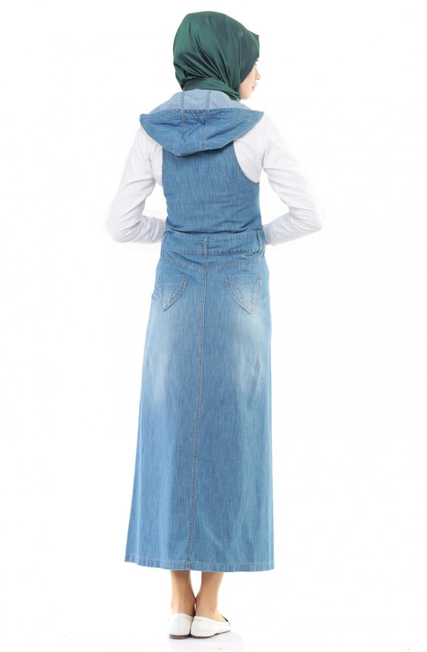 Jeans Dress-Açik Blue 654-15
