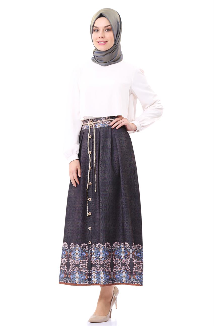 Skirt-Khaki 3673-27