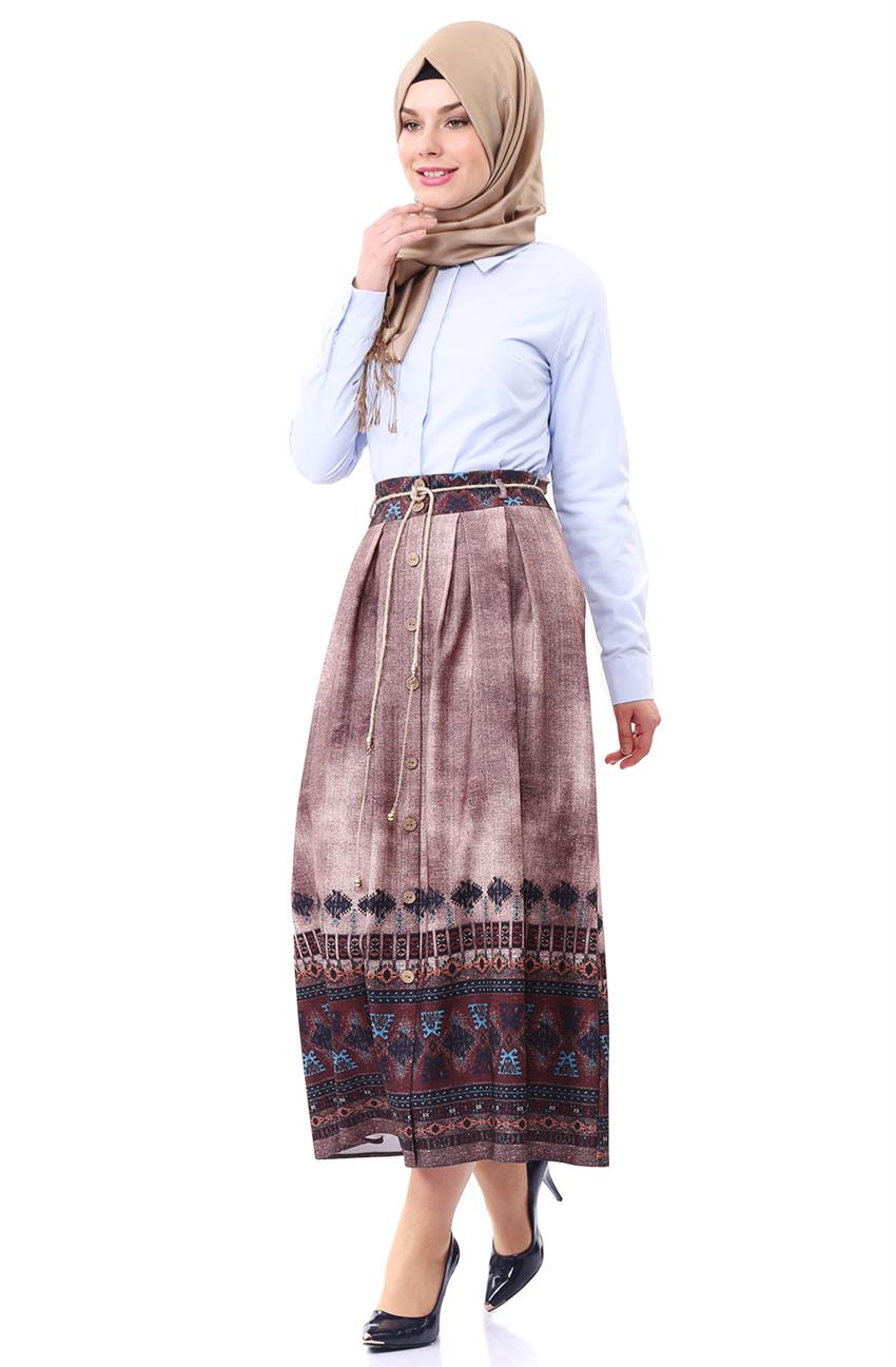 Skirt-Brown 3674-68