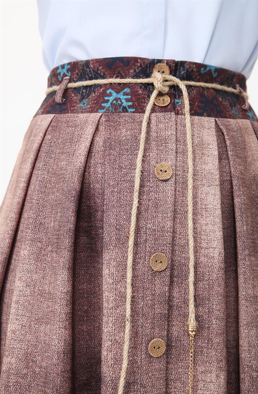 Skirt-Brown 3674-68