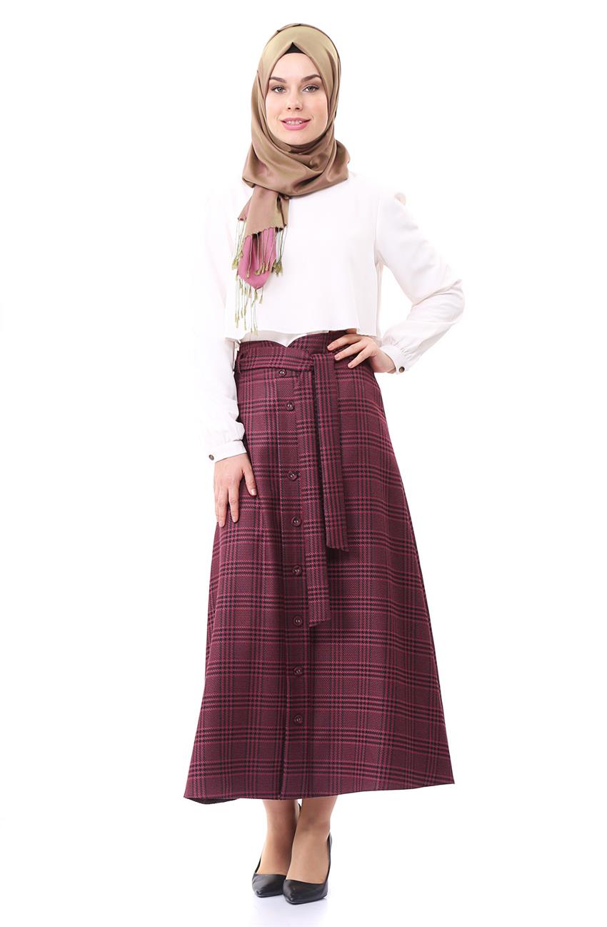 Skirt-Cherry 3678-61