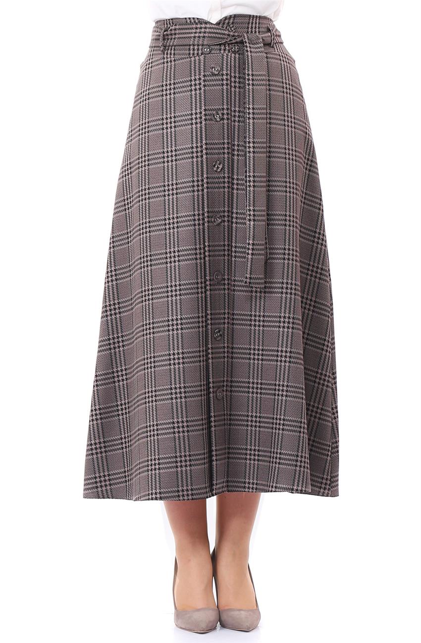 Skirt-Brown 3678-68
