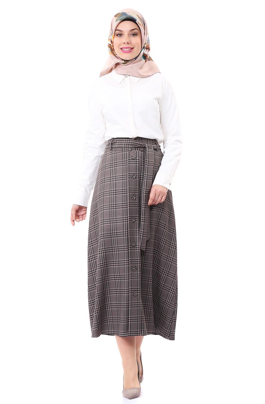 Skirt-Brown 3678-68