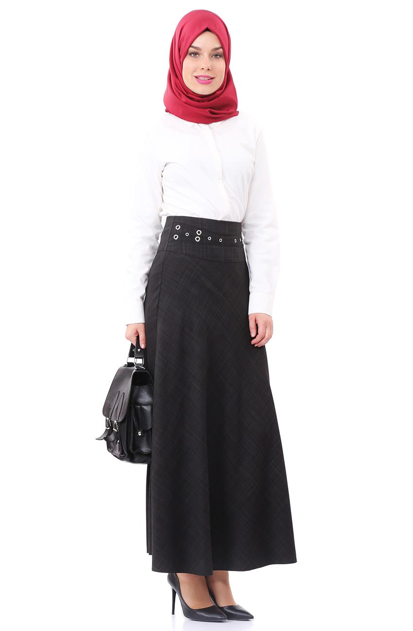 Skirt-Black 3683-01