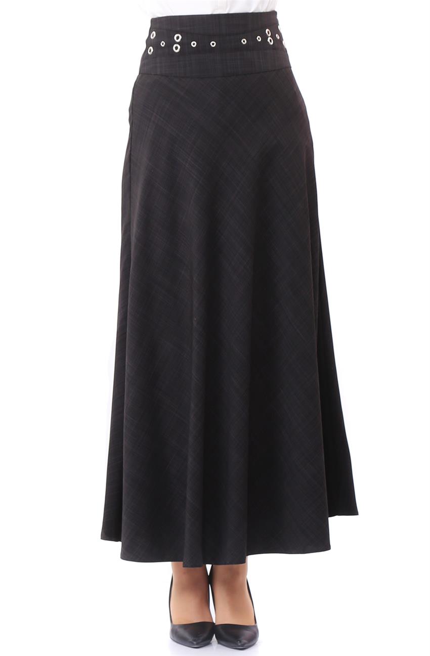 Skirt-Black 3683-01