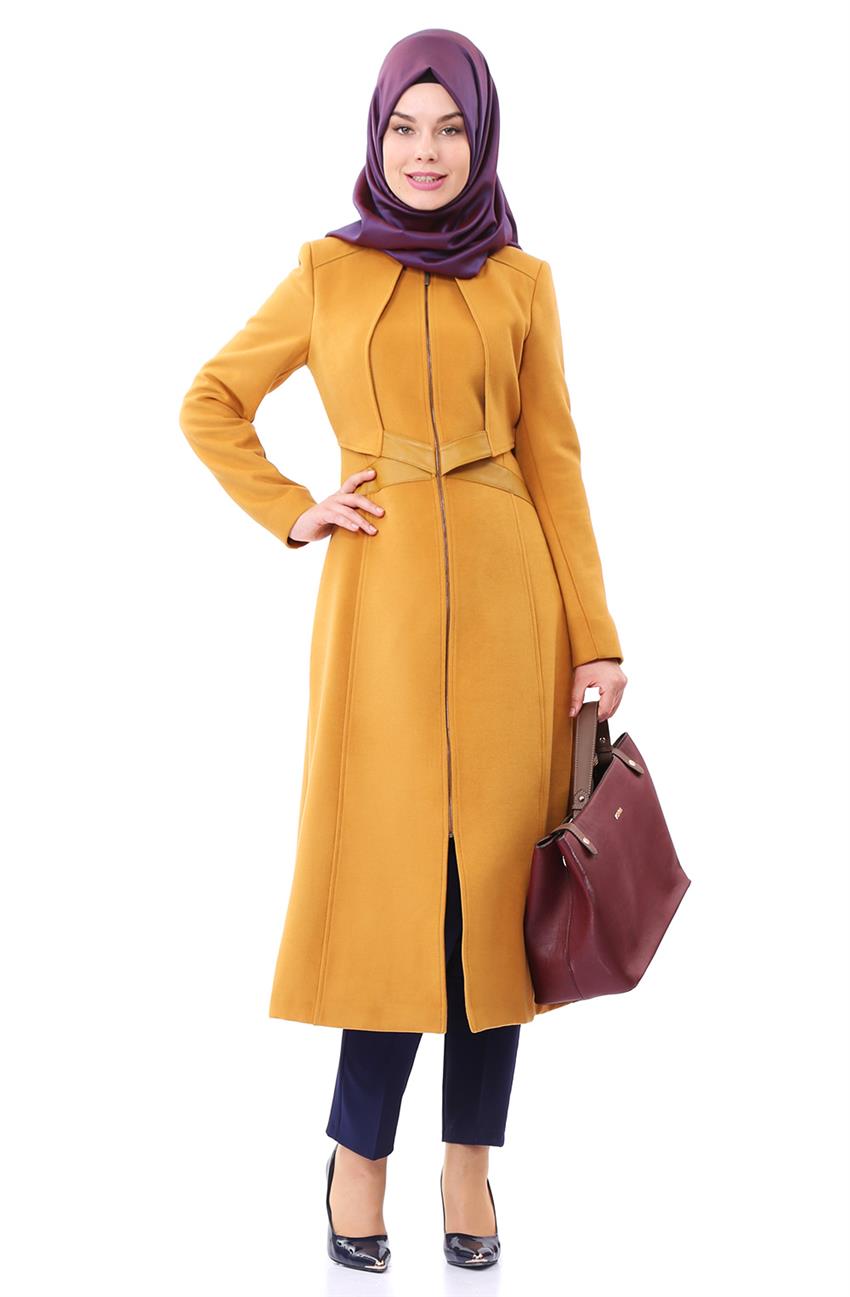 Tuğba & Venn Outerwear-Saffron G7395-56