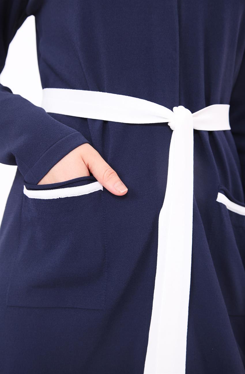 Knitwear Cardigan-Navy Blue KA-B6-TRK13-11