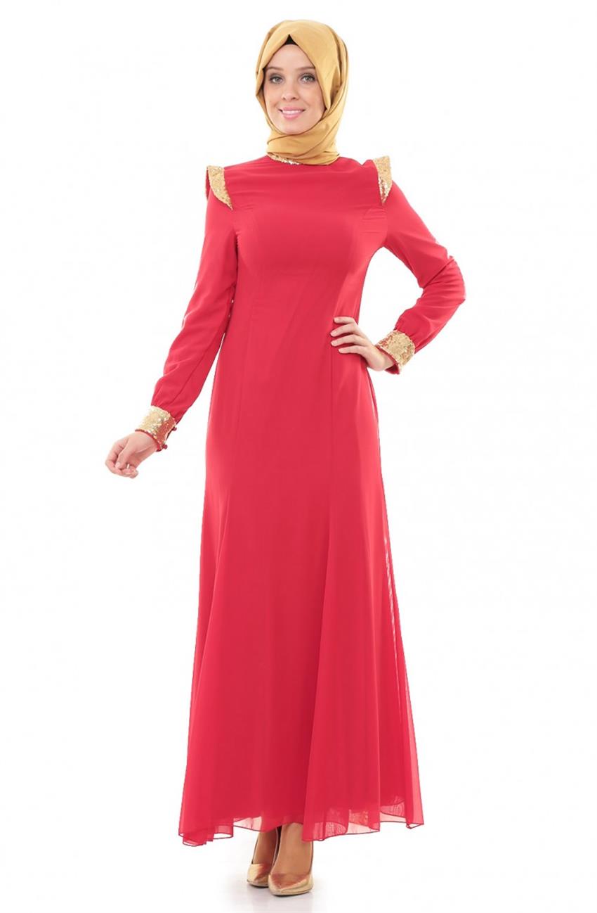 Abiye Kırmızı Elbise ARM403-34