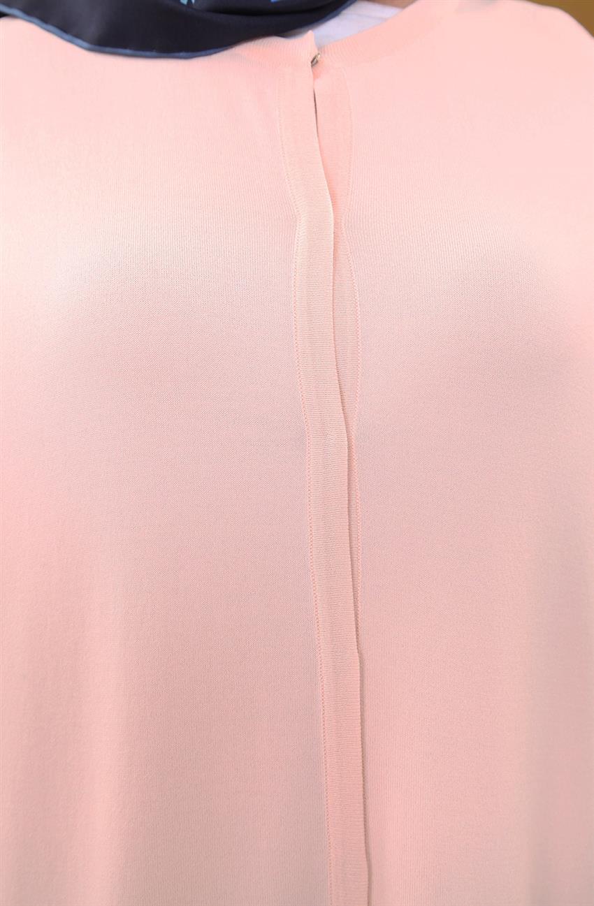 Knitwear Cloak-Pink KA-B6-TRK11-17