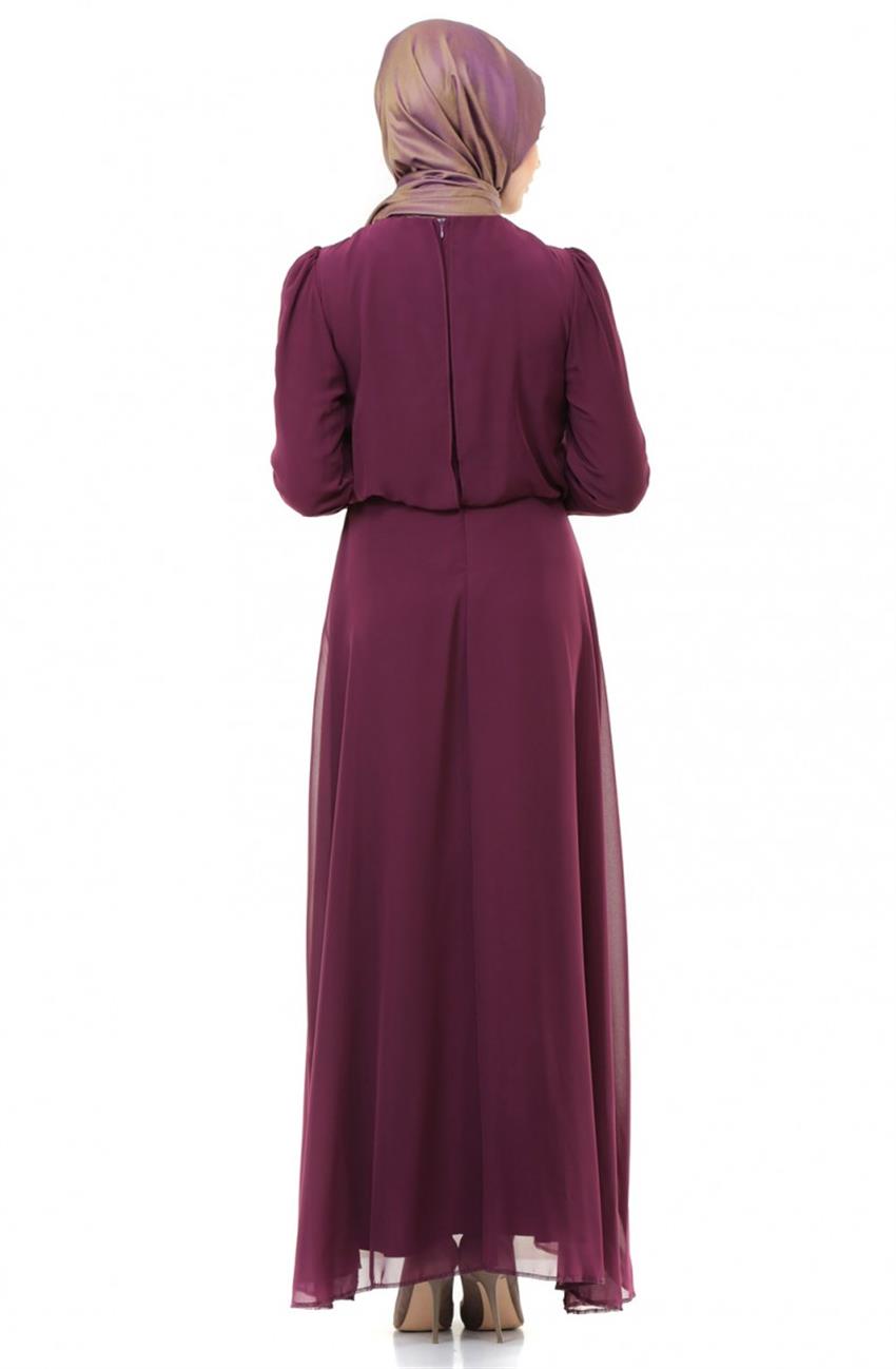 Evening Dress Dress-Plum ARM7006-51