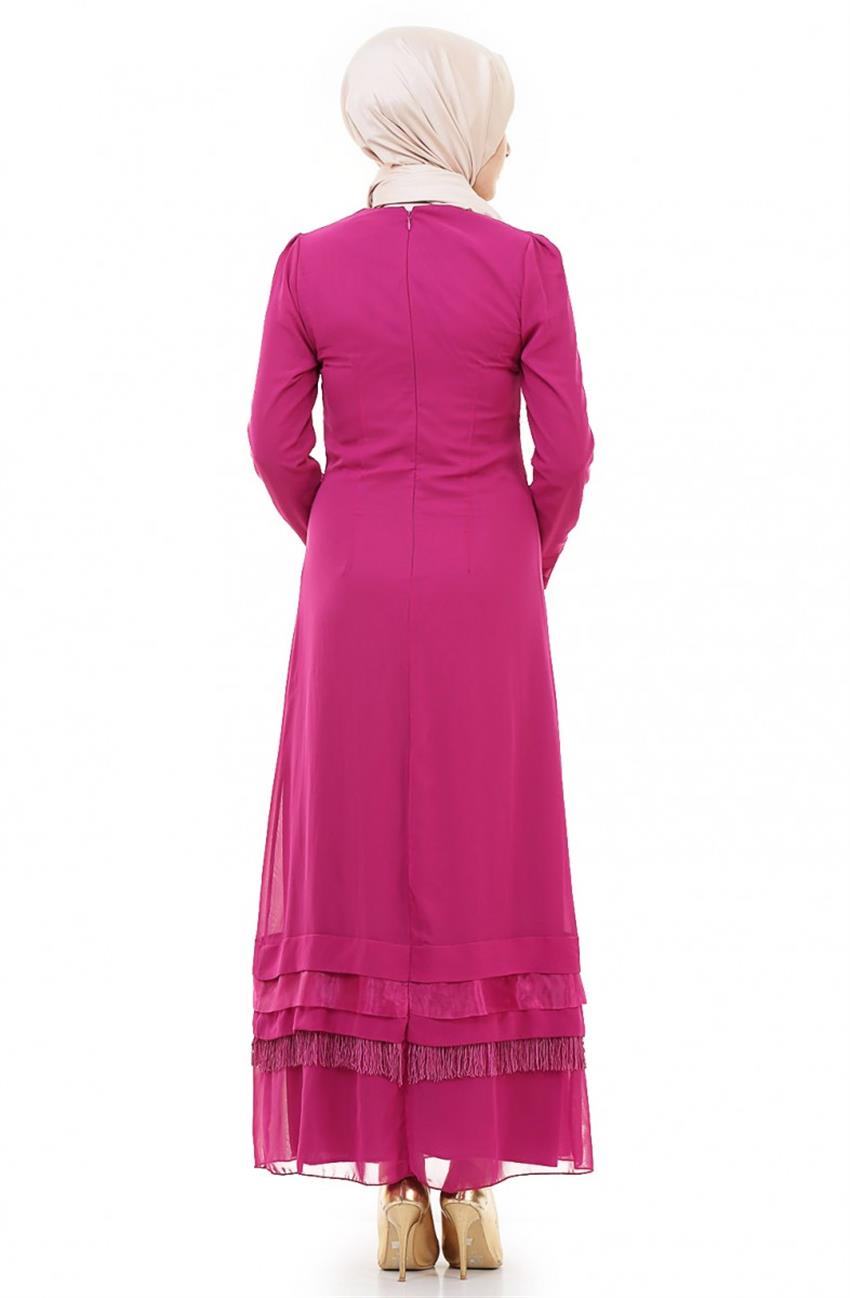 Evening Dress Dress-Fuchsia 427-43