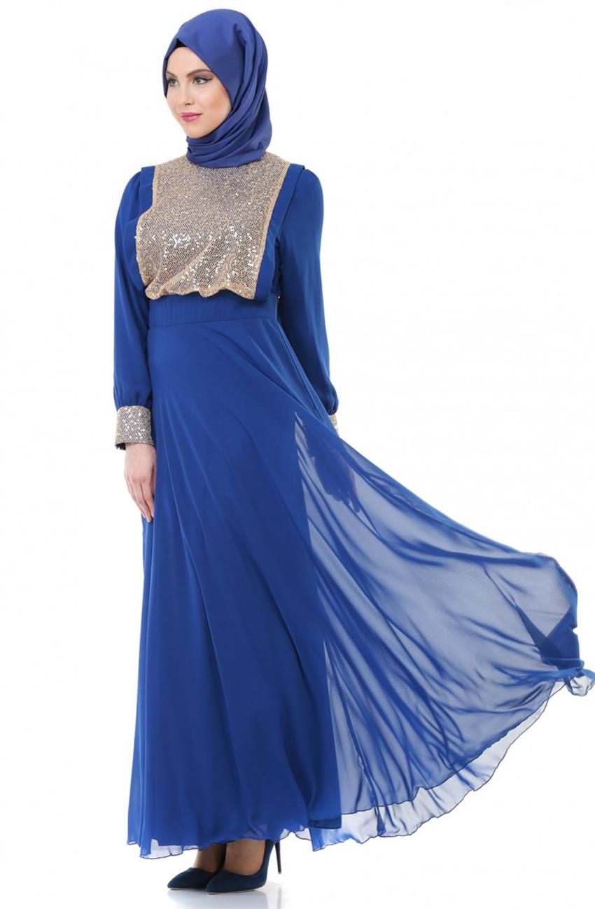 Evening Dress Dress-Sax ARM7002-47