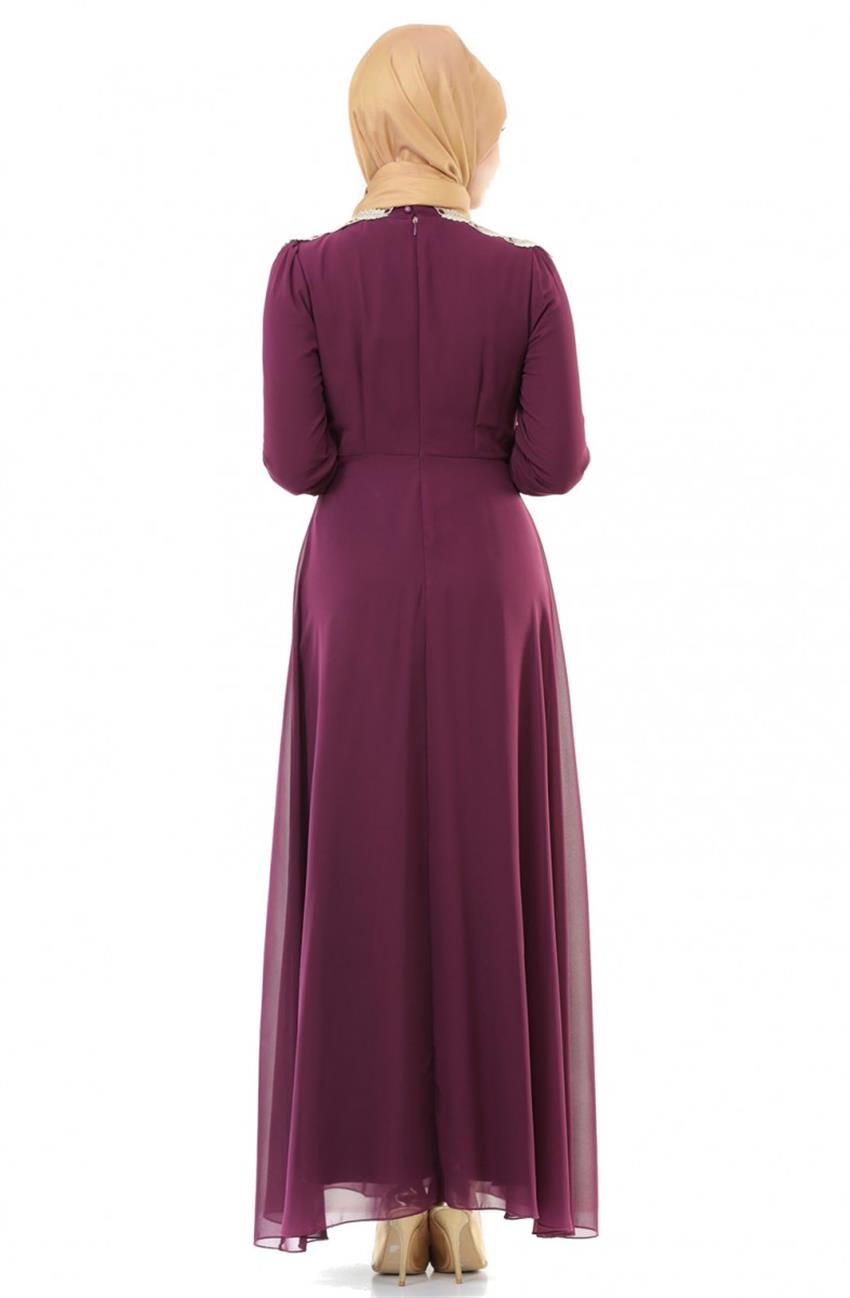 Evening Dress Dress-Plum ARM7003-51