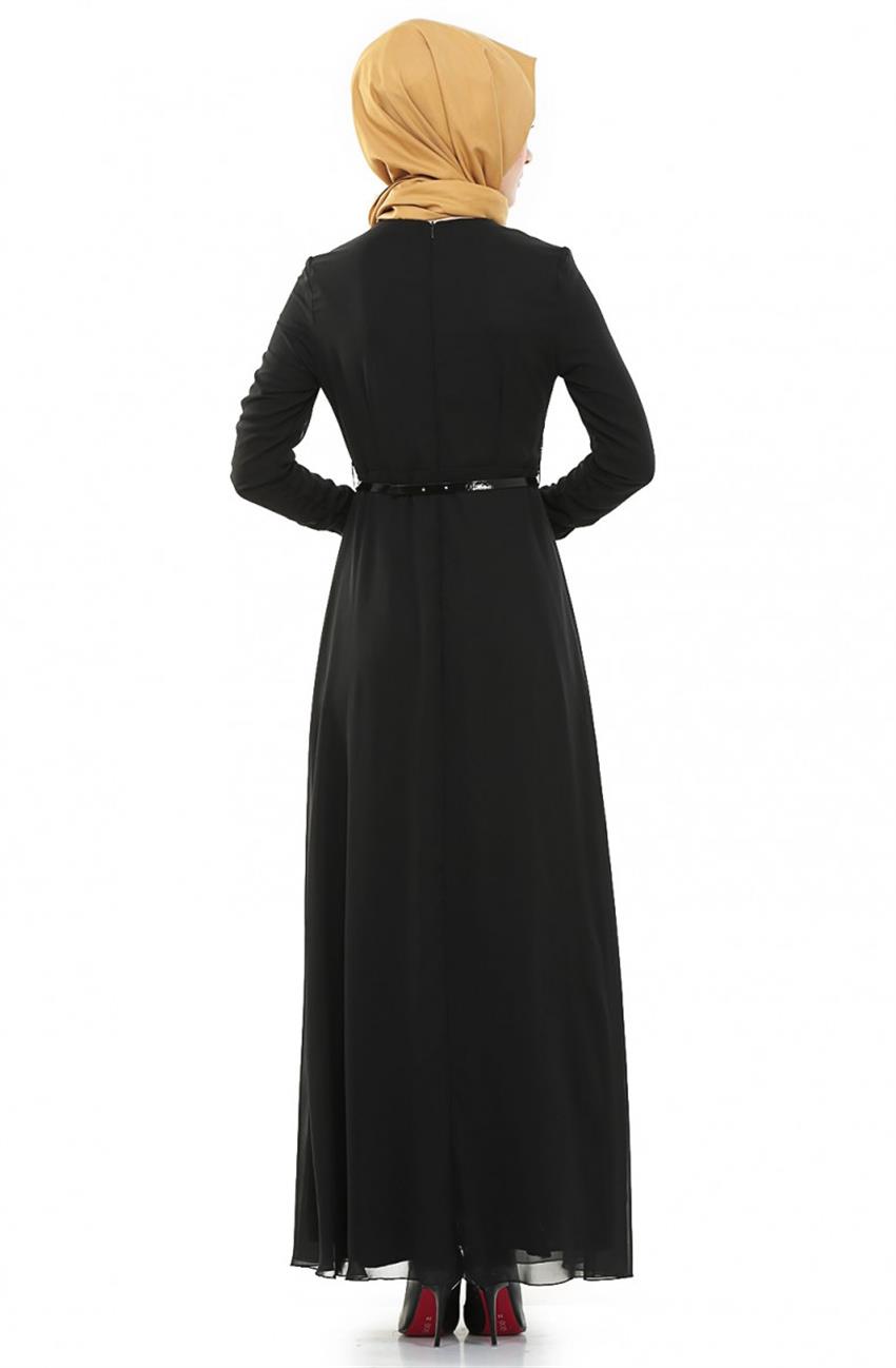 Evening Dress Dress-Black ARM432-01